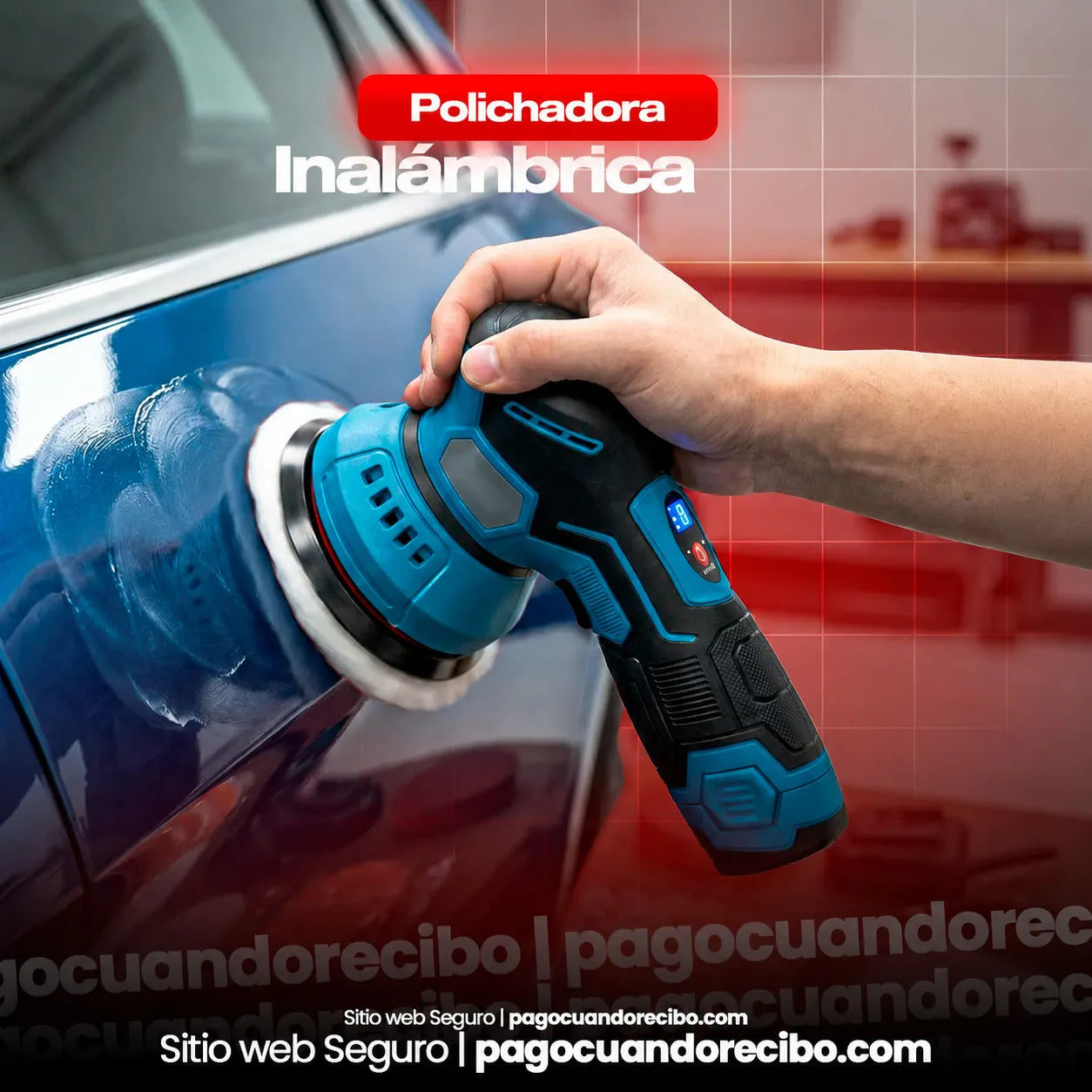 Polichadora Inalámbrica 8 Velocidades