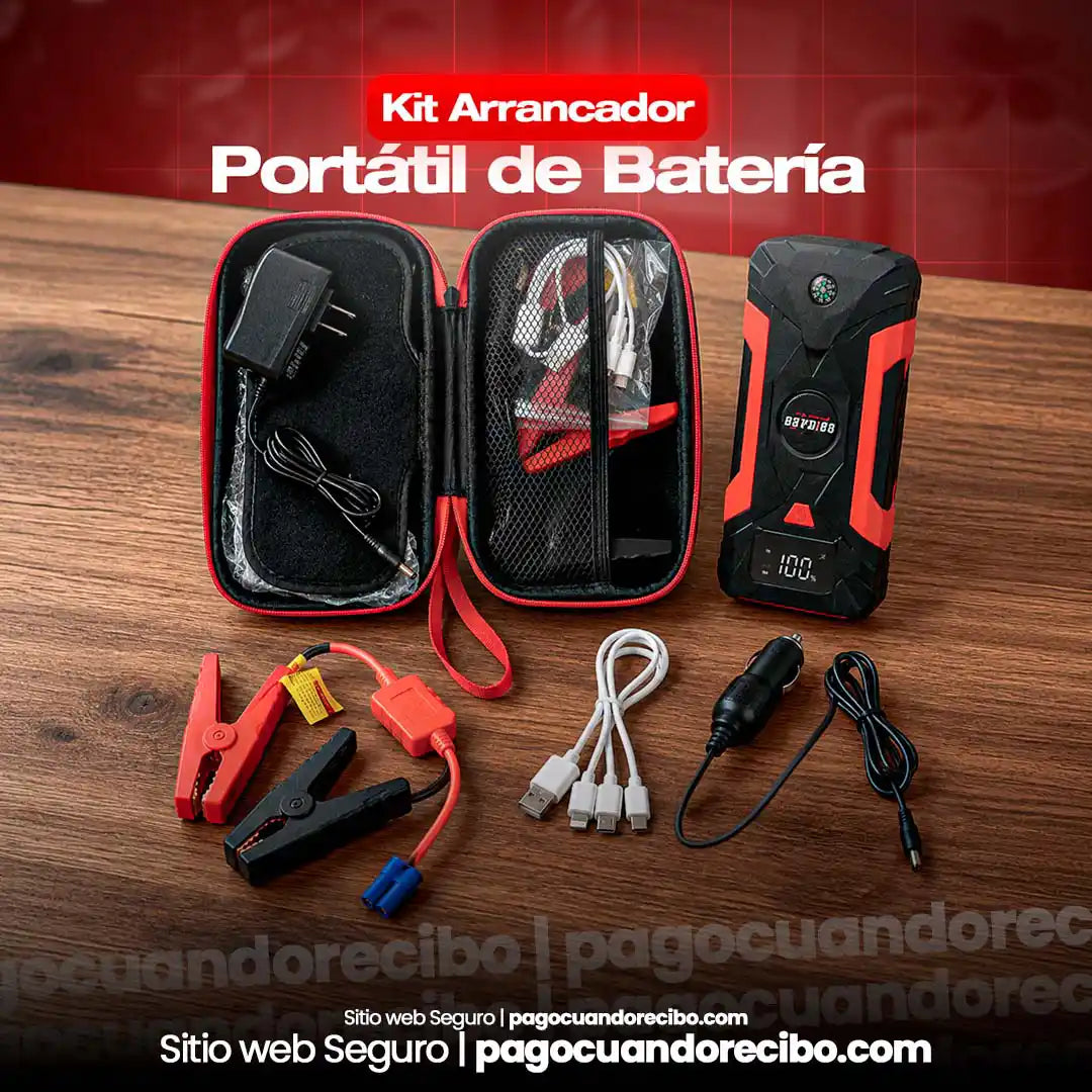 Kit Arrancador Portátil de Batería