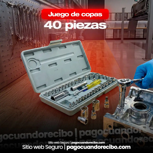 Juego de copas 40 piezas.