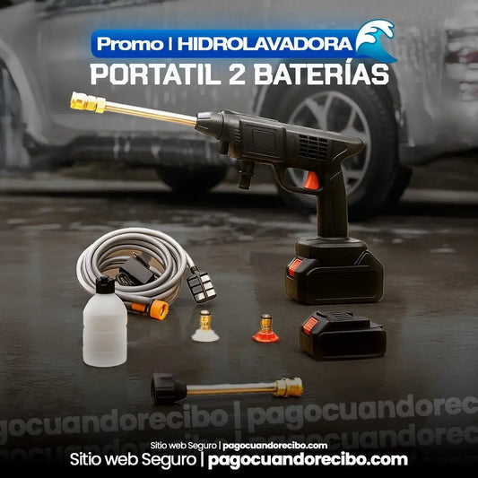 Hidrolavadora Inalámbrica 2 baterías