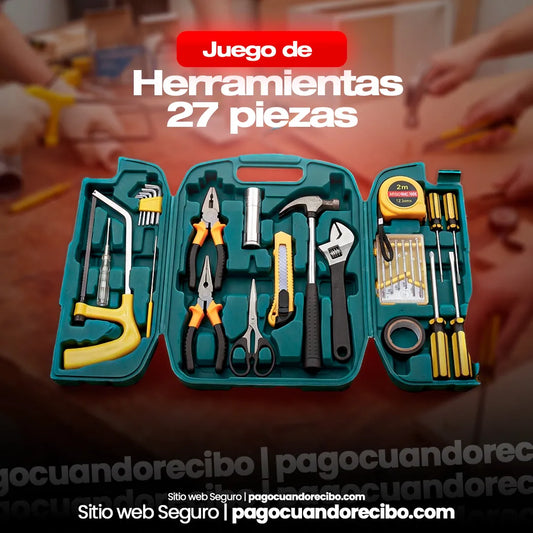 Juego de Herramientas 27 piezas