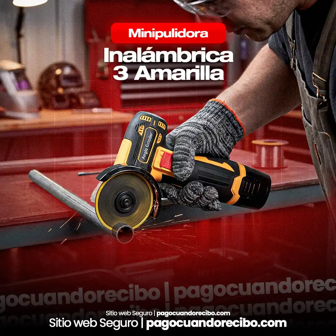 Minipulidora 2 baterías + envío gratis