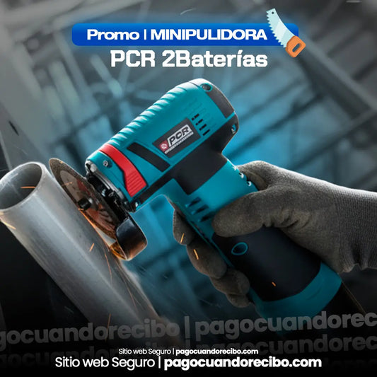 Minipulidora PCR 2 baterías + envío gratis