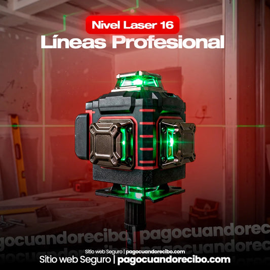 Nivel Láser 16 Líneas Profesional