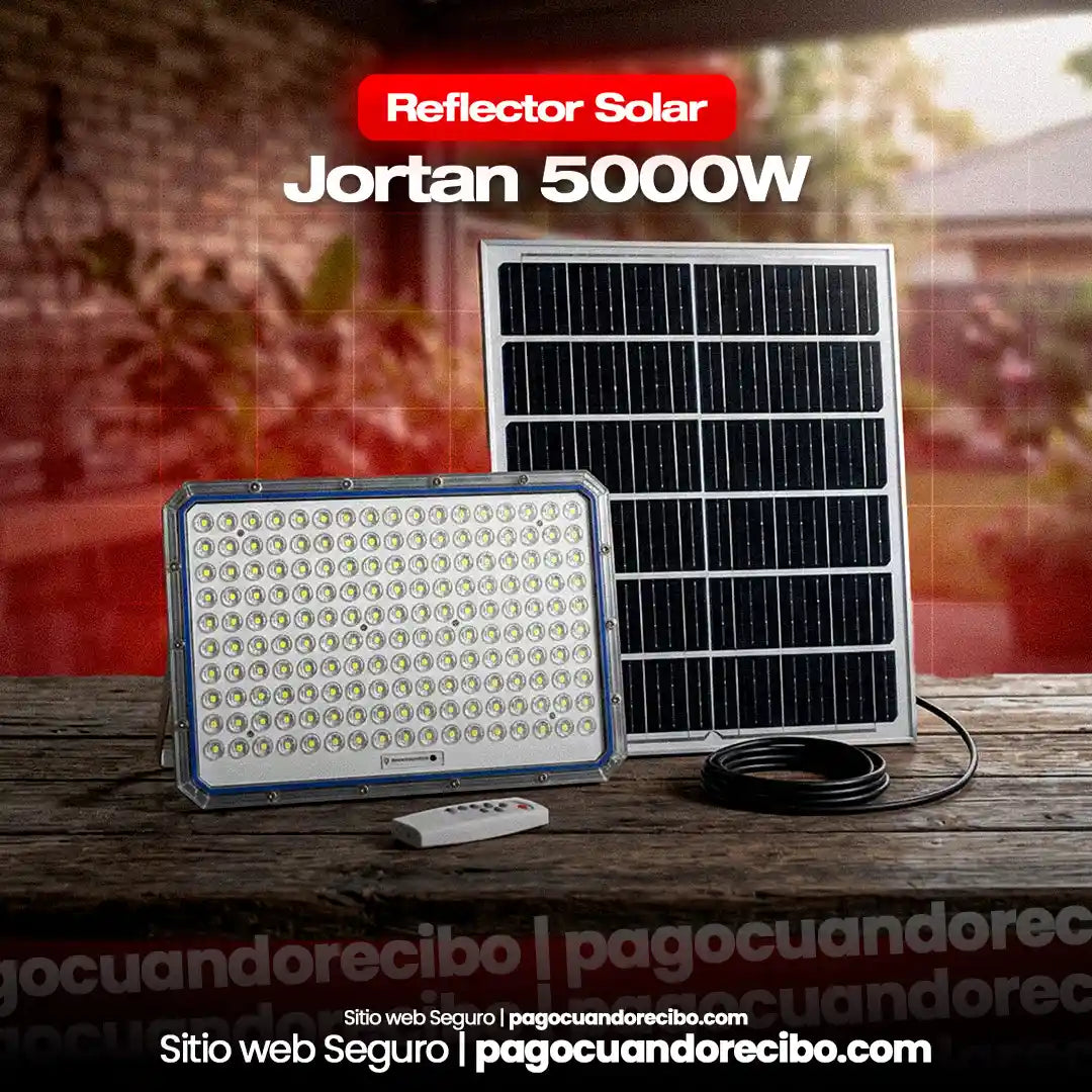 Refelector + Panel Solar 5000W Jortan
