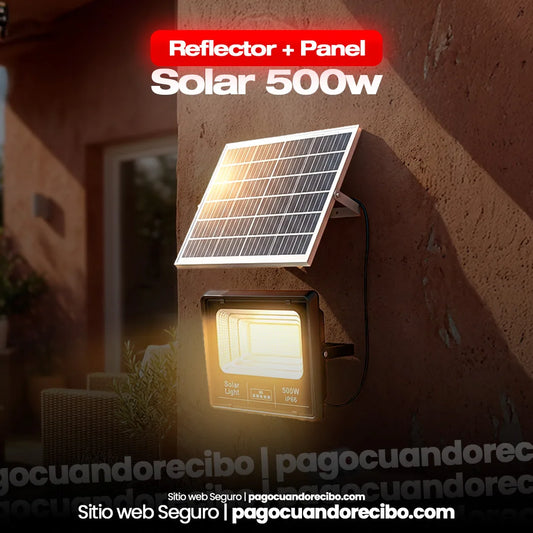 Reflector + Panel Solar 500W Jortan