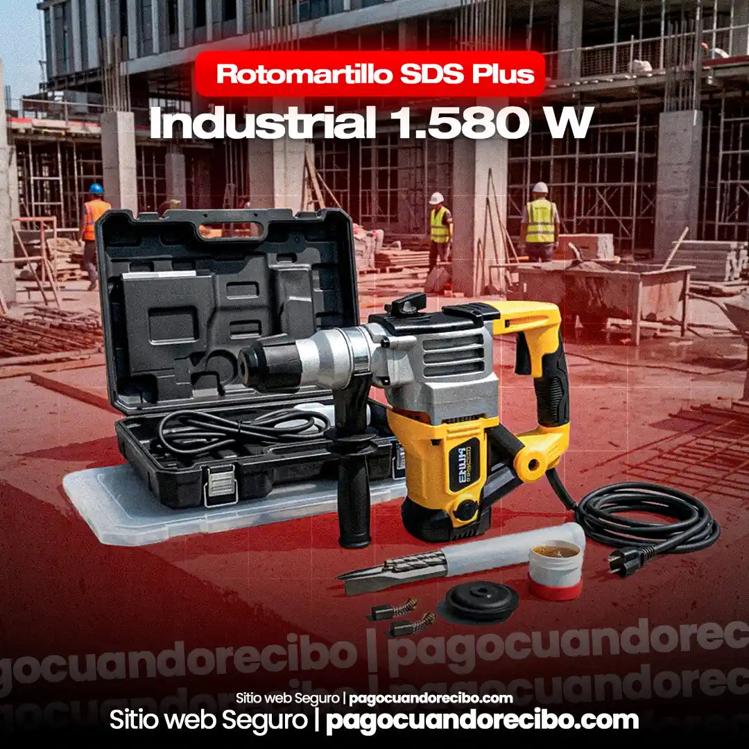 Rotomartillo SDS Plus Industrial 1.580 W