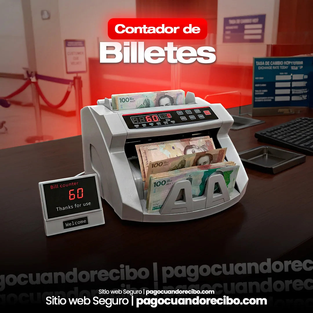 Máquina Contadora de Billetes